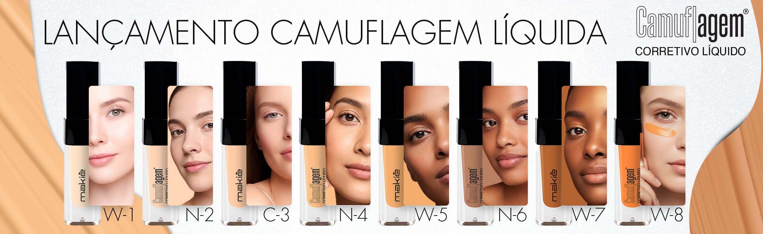 CAMUFLAGEM LIQUIDA BANNER