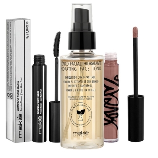 Máscara Curve + Batom Líquido Dream + Tônico Facial